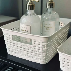 Oppbevaringskasse Mille white - Medium