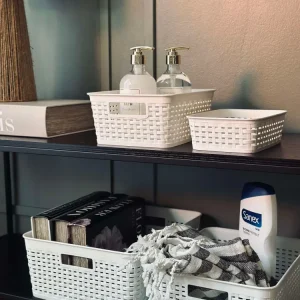 Oppbevaringskasse Mille white - Mini