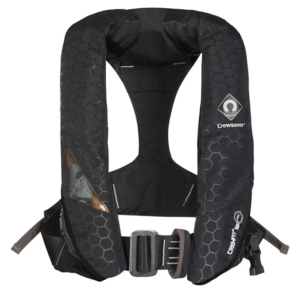 Crewsaver, Crewfit+ redningsvest 180N m/D-ring, svart, 12402-3