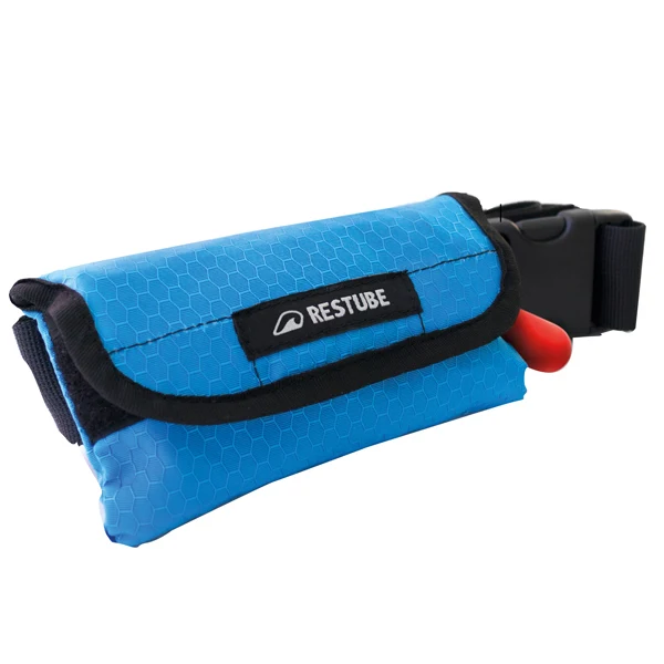 Restube, PFD oppblåsbar redningsvest 75N, blå, CE/DIN EN ISO 12402-5