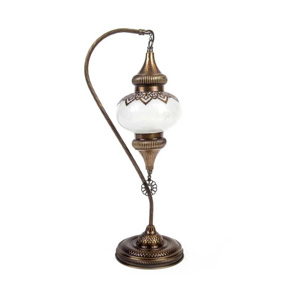 Osmansk design svanehals bordlampe - nr.3 str