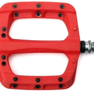 HT PA03A Platformpedal Rød Nylon Composite