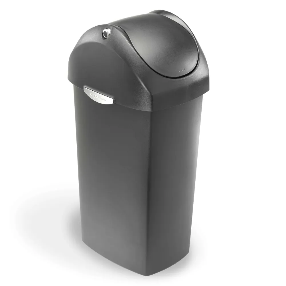 Søppelkasse med vippelokk 60 L