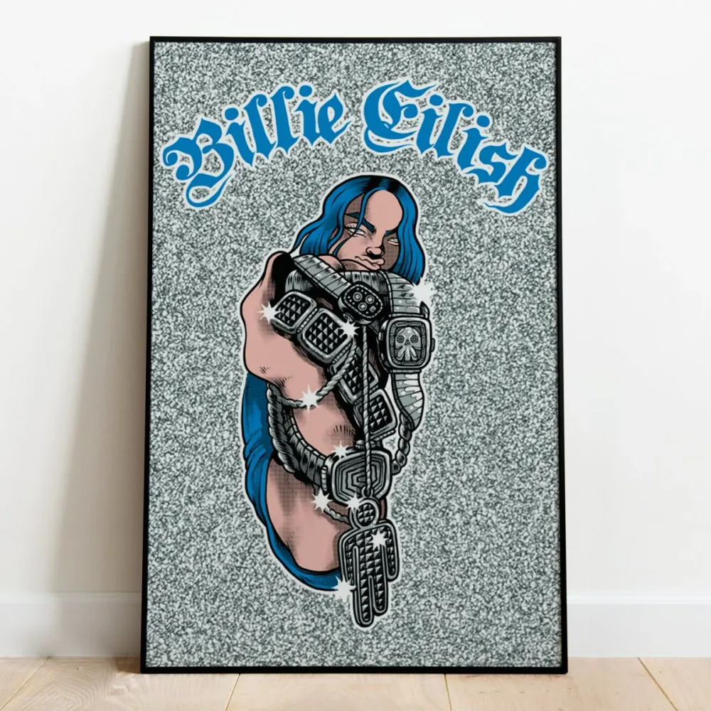 Billie Eilish Plakat Bling