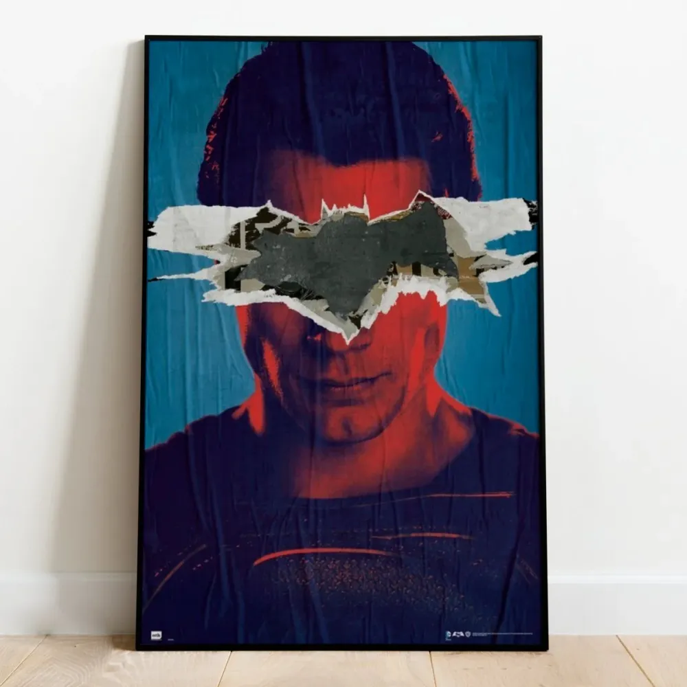 DC Comic's Batman vs Superman Plakat
