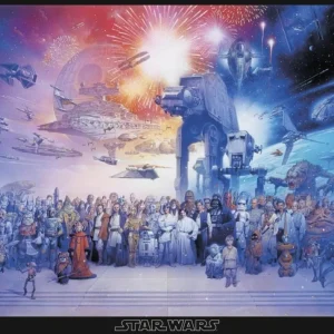 Star Wars Plakat Legacy Characters Giga