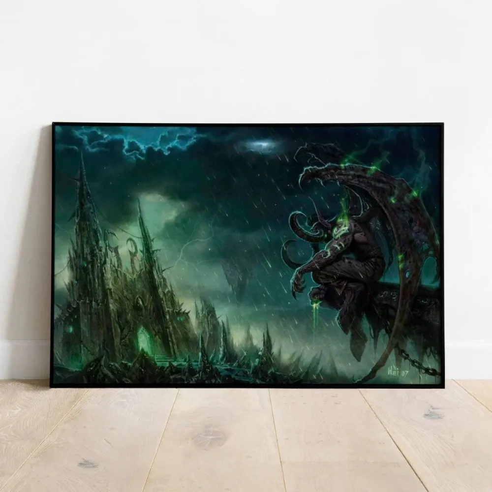 World Warcraft Plakat Illidan Stormrage