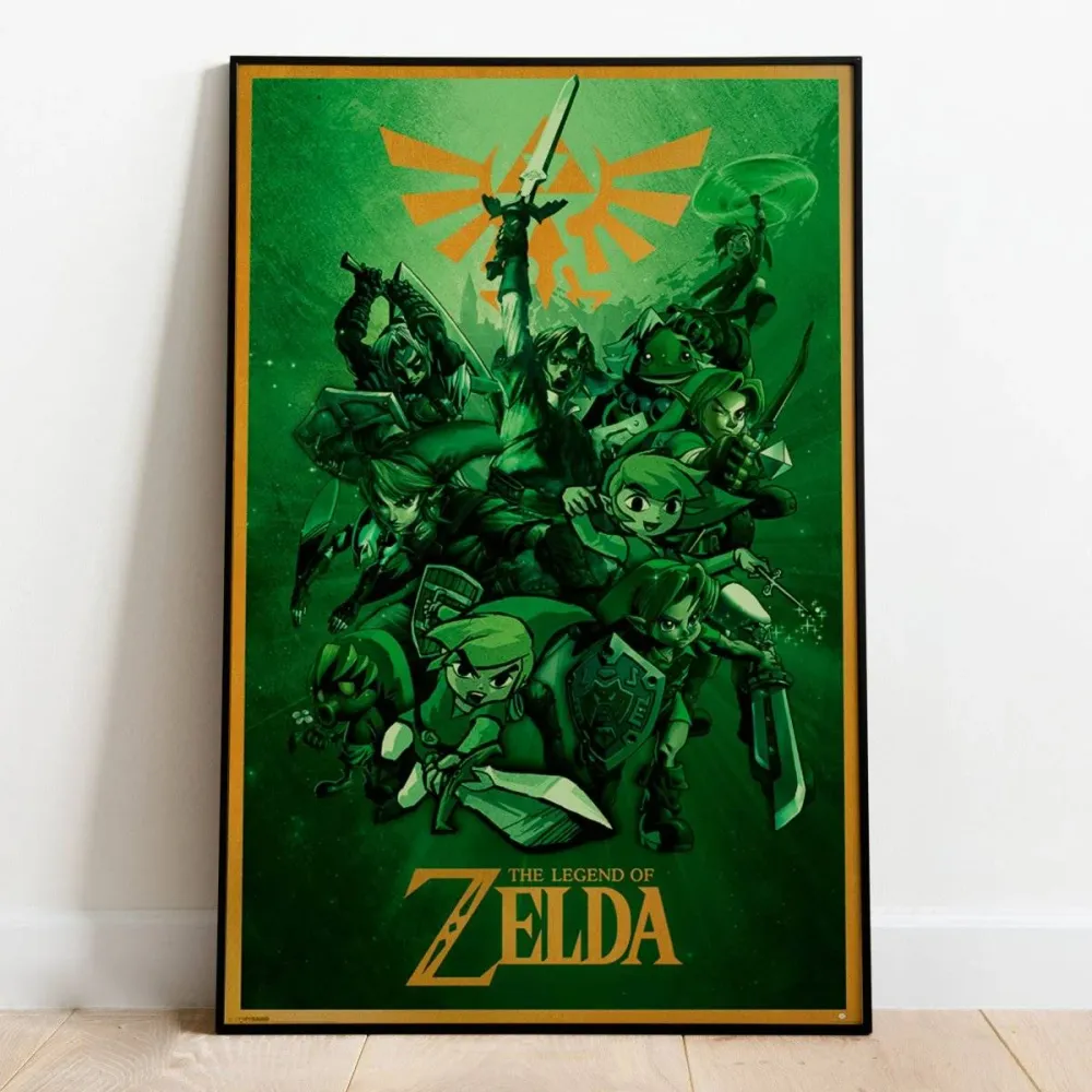 Zelda Plakat Heroes Time