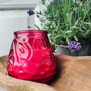 Citronella i farget glass - PINK