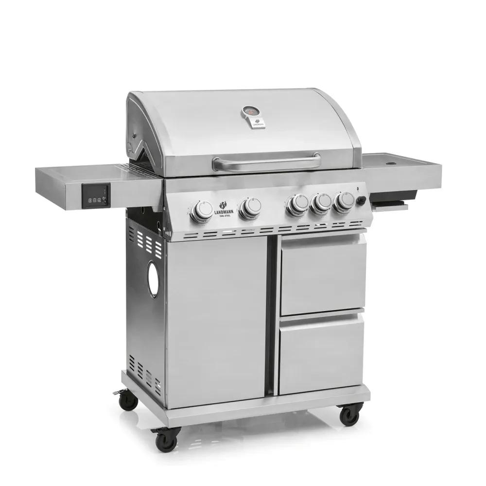Gassgrill Triton 4.1 maxX rustfritt stål 12969 - Ansiktsløft 2023