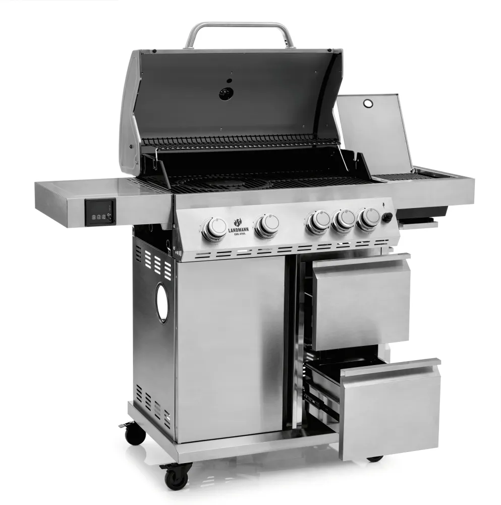 Gassgrill Triton 4.1 maxX rustfritt stål 12969 - Ansiktsløft 2023