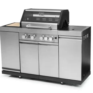 Gassgrill Triton 4.1 maxX rustfritt stål 12969 - Ansiktsløft 2023