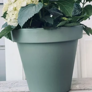 Hagekrukke i resirkulert plast 35 cm - grønn