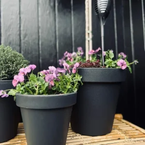 Hagekrukke i resirkulert plast - Liten Ø 25 cm