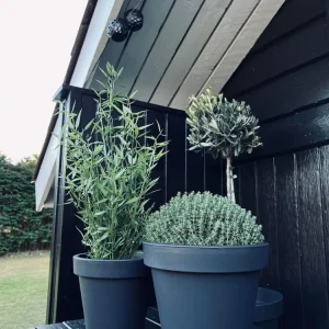 Hagekrukke i resirkulert plast - Mellom Ø 30 cm
