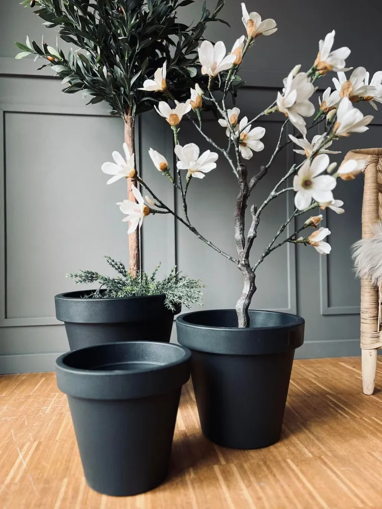Hagekrukke i resirkulert plast - Stor Ø 35 cm