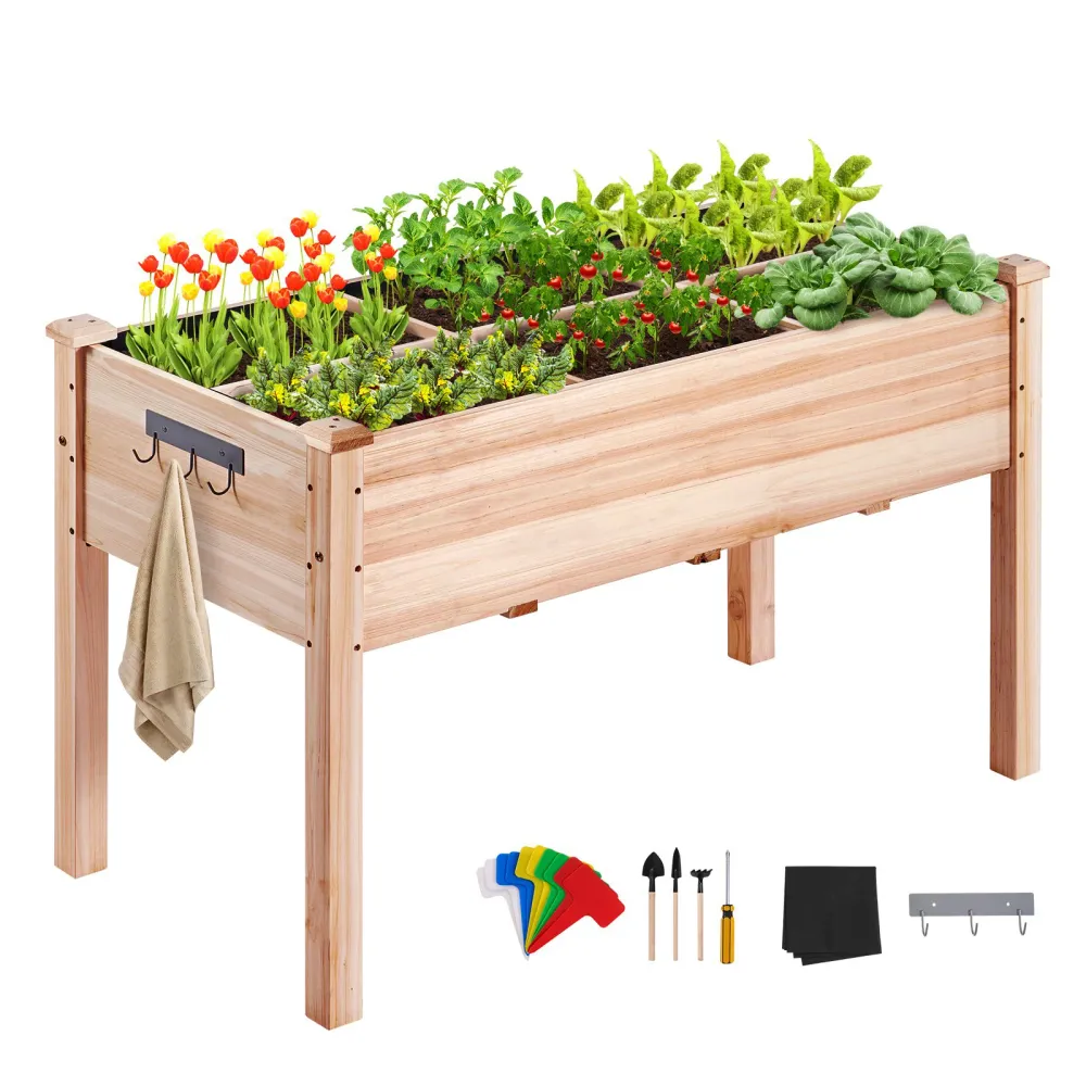 Hevet plantekasse 120 cm