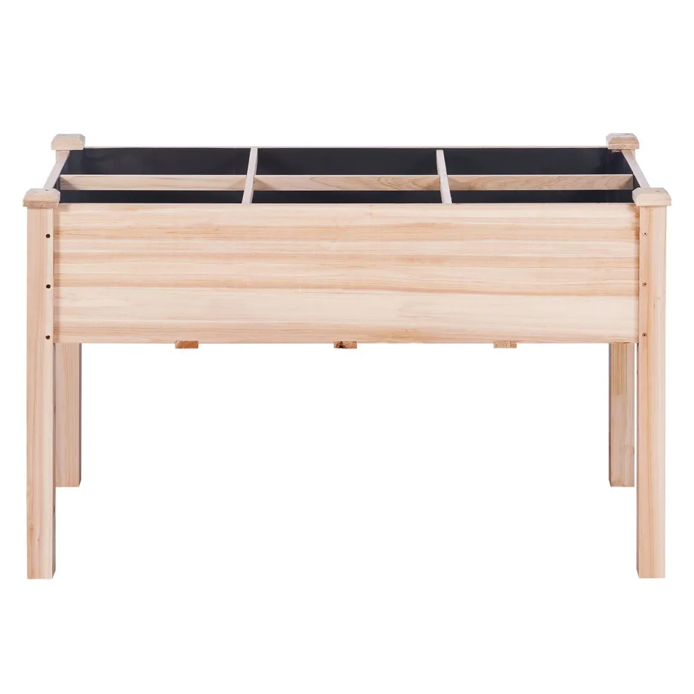Hevet plantekasse 120 cm