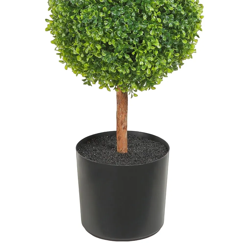 Kunstig plante buksbom - 122 cm - 2-pakning