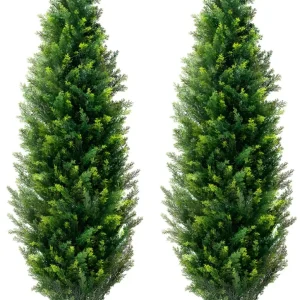 Kunstig plante sedertre 152 cm - 2-pakning