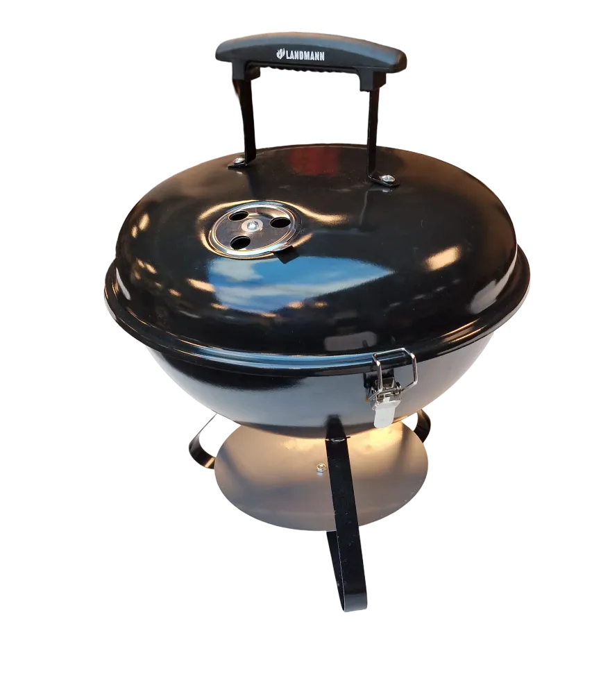 Piccolino Black Portable Charcoal Grill 31377