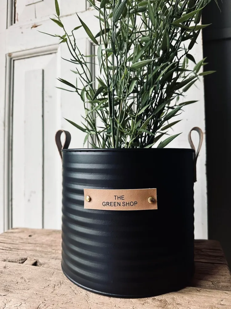 Plantebaljer BLACK GARDEN – Sett med 3 stk