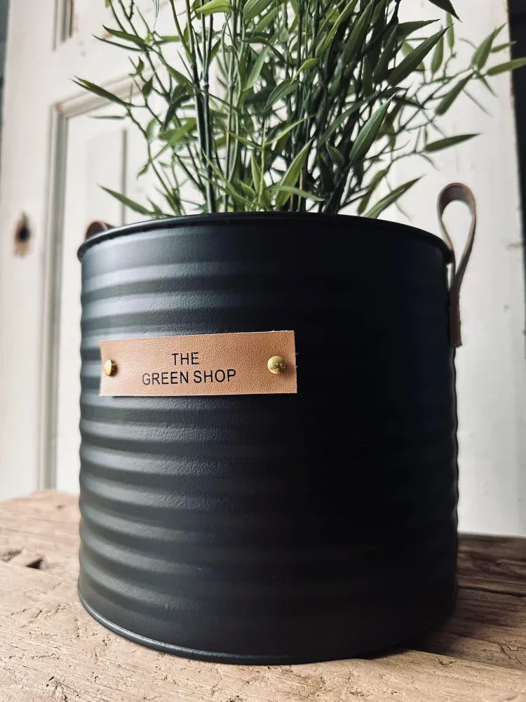 Plantebaljer BLACK GARDEN – Sett med 3 stk