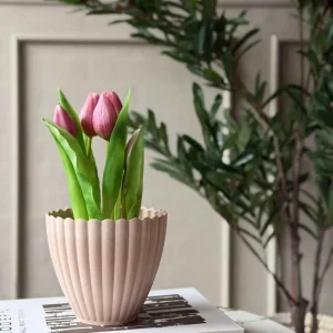 Potte i betong-look - Lille Rosa