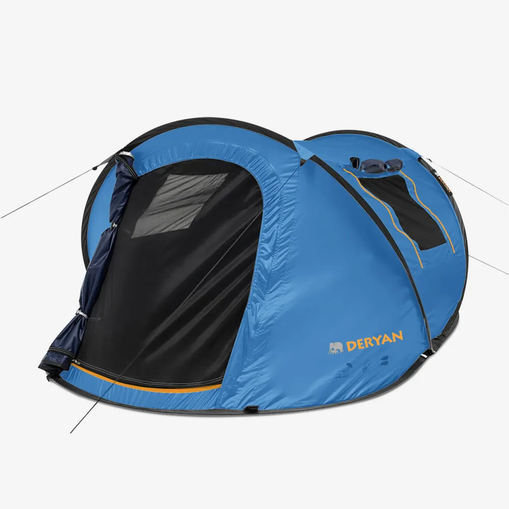 Pop Up Telt Dome - 2000MM vannsøyle - Navy DERYAN