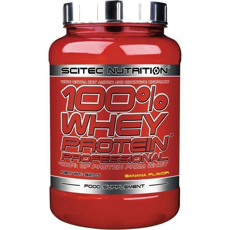 100% Whey Protein Professional Fra Scitec Nutrition - Banan Smak