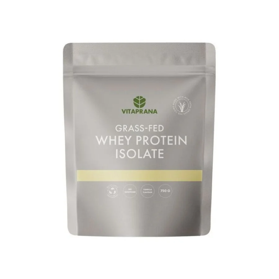 Vitaprana whey protein isolate grass fed vanilla 750 g