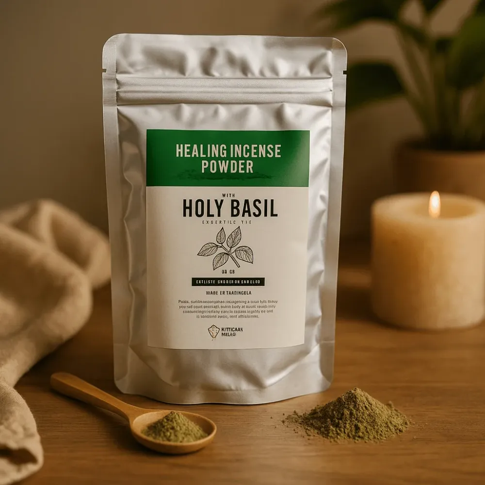 Holy Basil Røkelsespulver, 50g