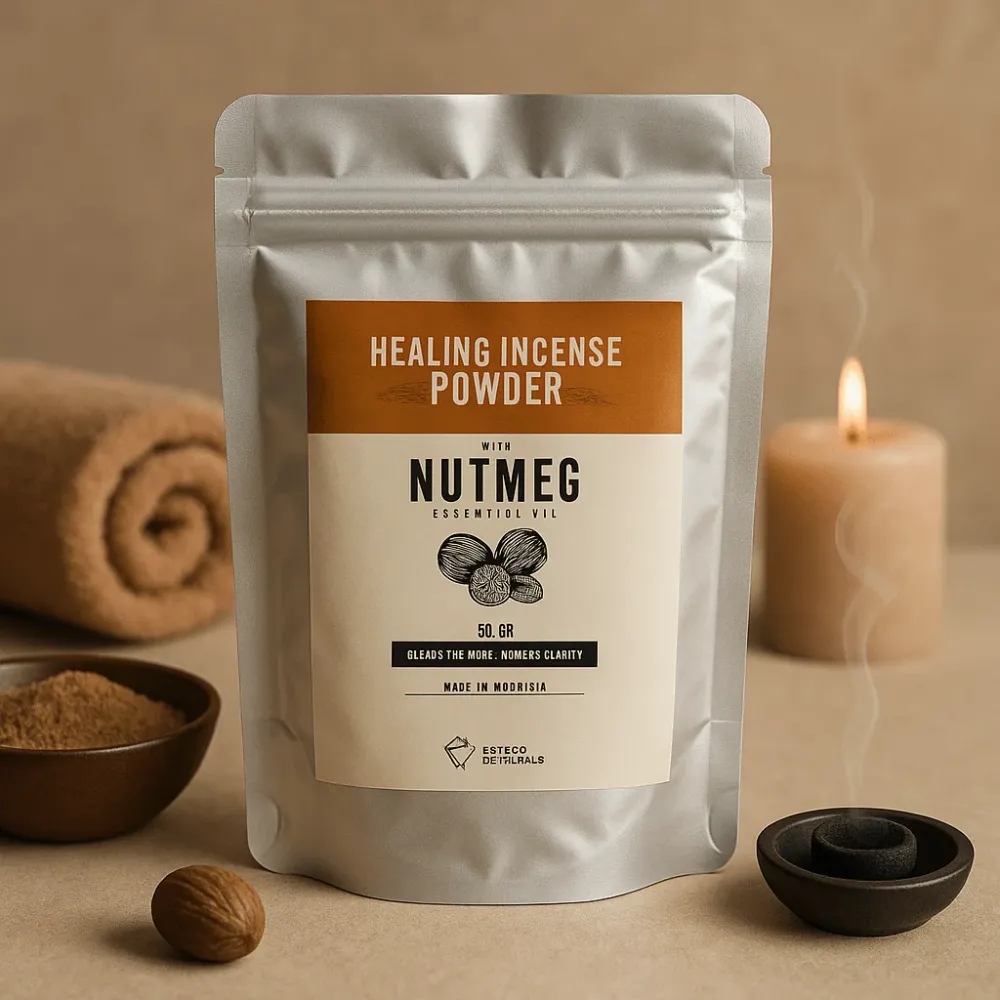 Røkelsespulver – Muskatnøtt 50g