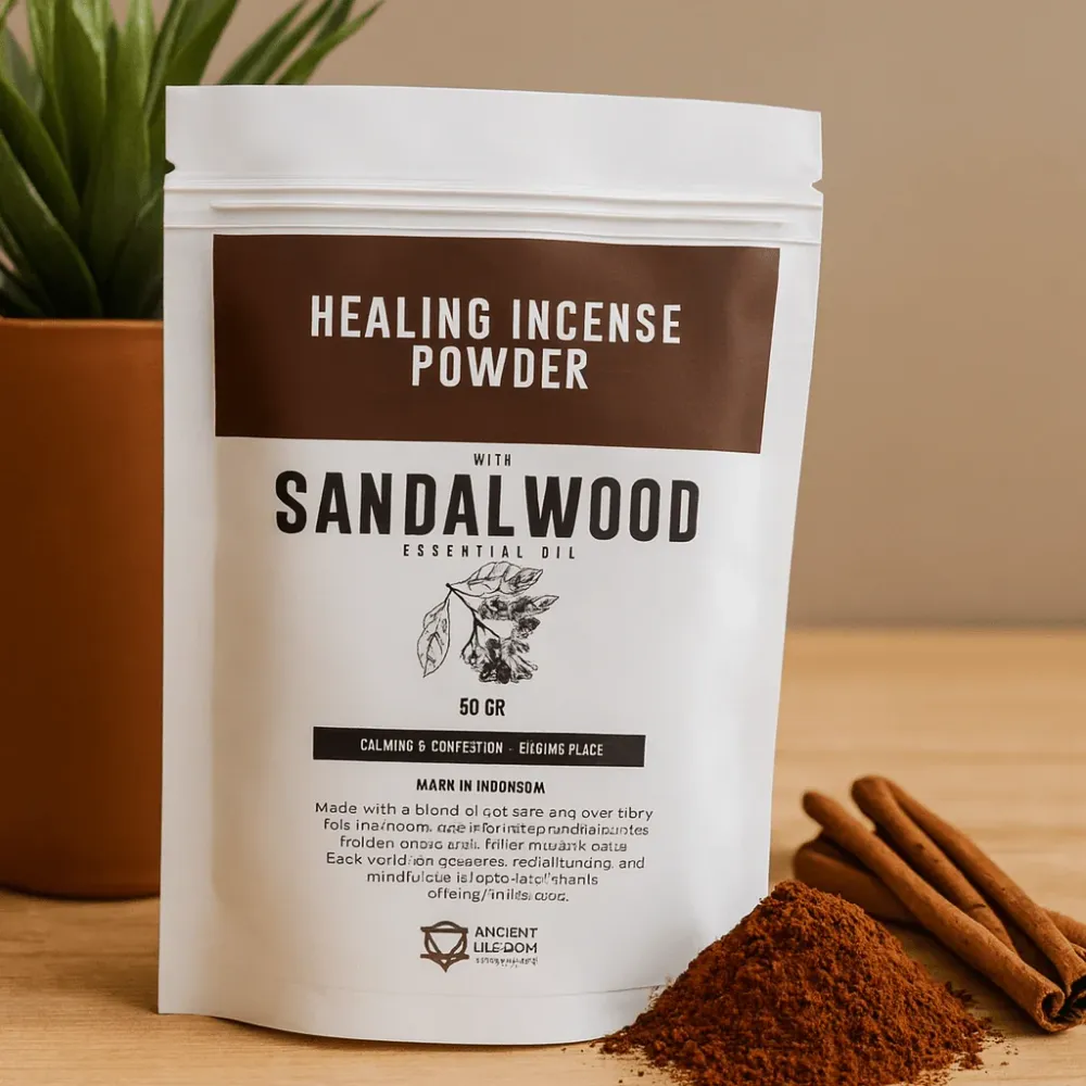 Sandeltre Røkelsespulver, 50g
