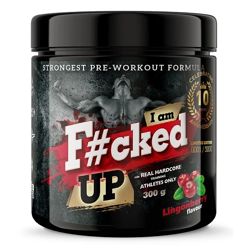 Swedish Supplements, Fucked Up, 300g, Lingonberry (10year, limited edt)
