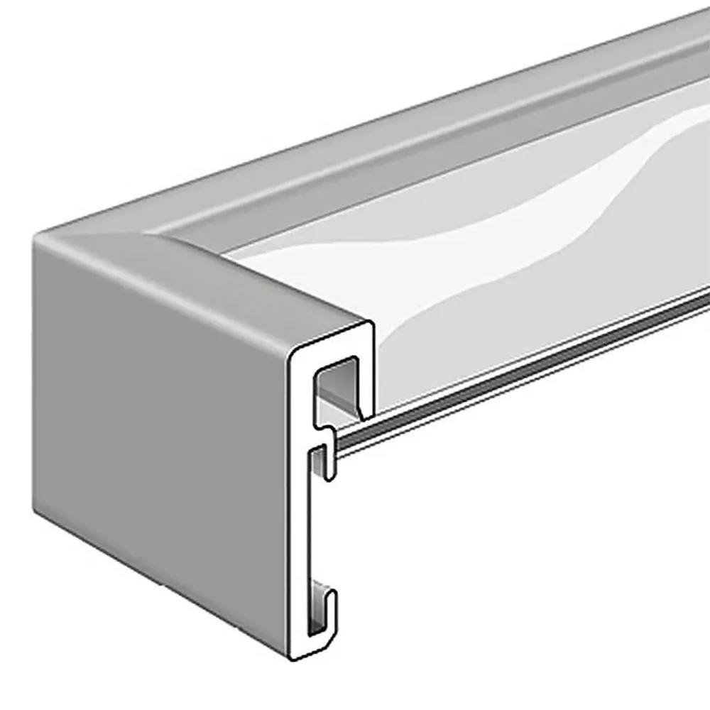 Alpha Ramme 10x15cm Eik