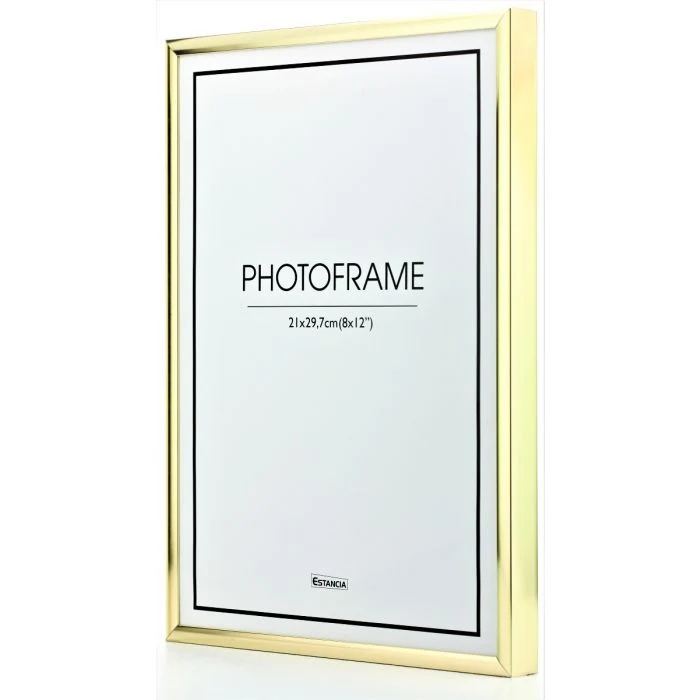 Aluminium ramme i 70x100cm plakater, i gull farge