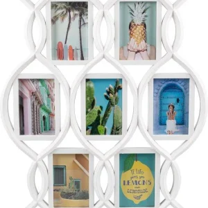 Henzo Rose Collageramme, hvit