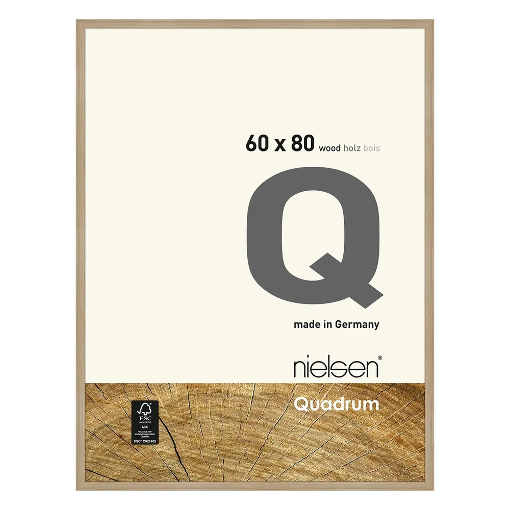 Quadrum Ramme 60x80cm Eik (KUN HENT I BUTIKK)