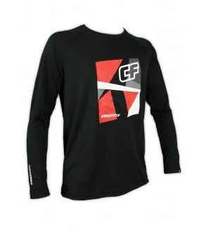 Crazy Fly rashguard langermet - UV-beskyttelse kite og surf - På lager i Norge