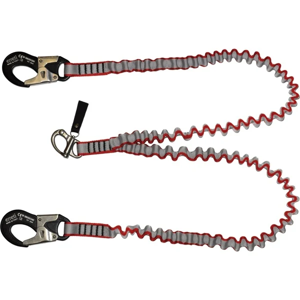 Erreti, Y-livline med 3 kroker, 2+2 m, CE ISO12401 / EN1095 15KN