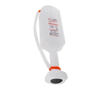 Besto, Caster line i container Ø 6mm, 30 m til redningskrans Ø450mm - 2,5 kg, Signal orange, IMO/SOLAS godkjent