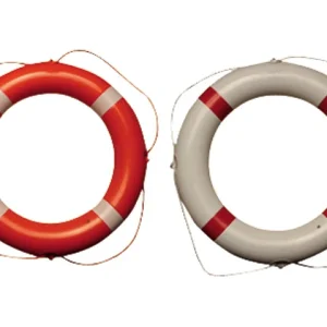 Talamex, livbøye PVC oransje 60 cm med hvit stripe (1 stk.)