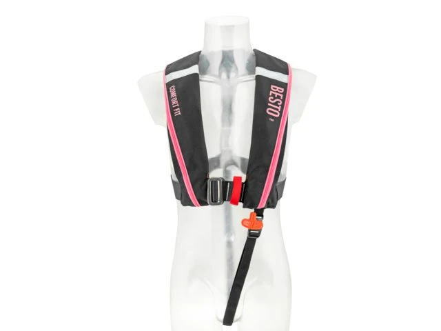 Besto, Comfortfit 180N Auto/Sele, Svart/Rosa