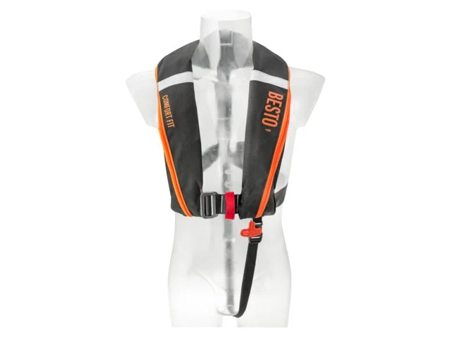 Besto, Comfortfit 180N bil/sele, svart/oransje