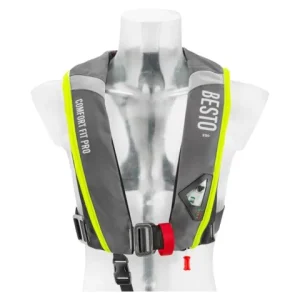 Besto, Comfortfit Pro 220N auto/sele antrasitt/gul