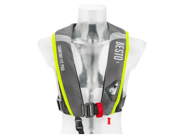 Besto, Comfortfit Pro 220N auto/sele antrasitt/gul