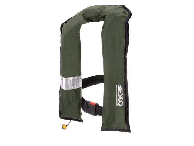 Besto, oppblåsbar redningsvest 300N Grønn Manual