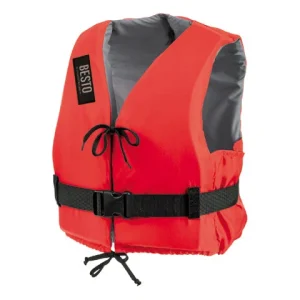 Besto, Redningsvest, Jolle, 50N, Liten, 40-50 kg, Rød, Justerbar Nexus-lukking, 100 % polyester, ISO 12402-5