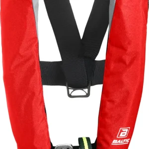 Baltic Seabreeze automatvest m/sele 40-150 kg rød